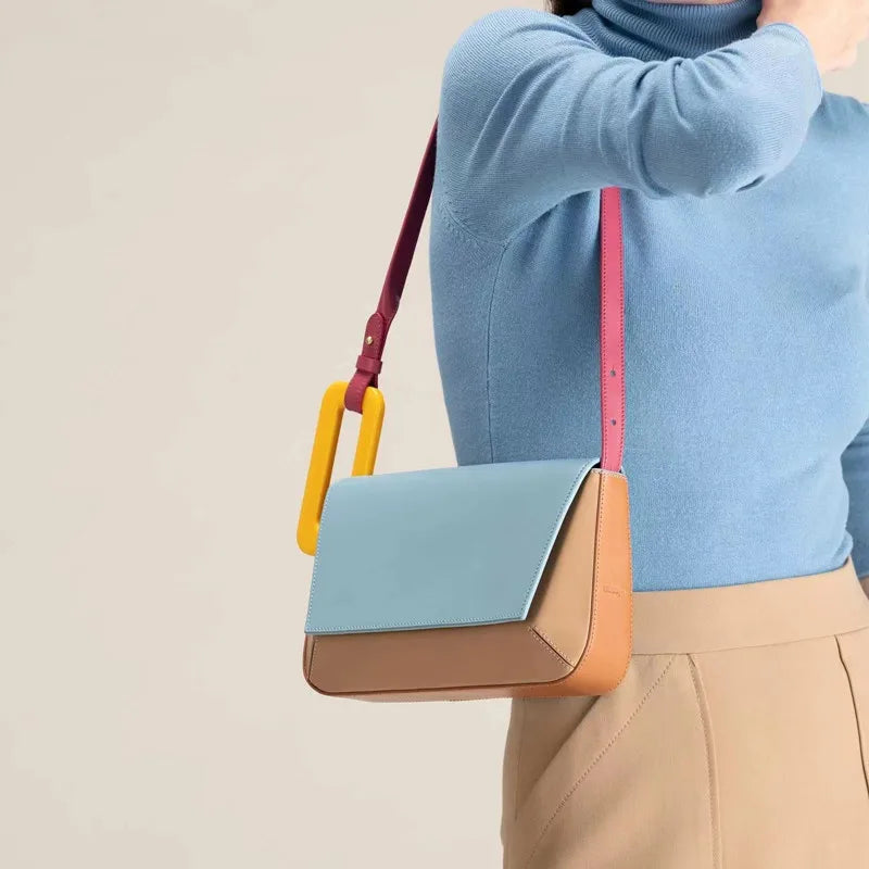 Designer Patchwork Underarm Bag