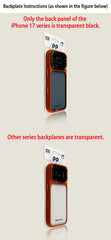 Shockproof Shield Matte Transparent Phone Case - For iPhone 16 Series - Cases & Covers