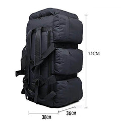 100L Tactical Camping Duffel Backpack - SnaggIt