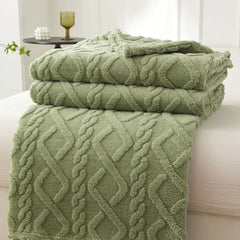 Winter Sherpa Blanket Ultra Soft & Cozy Warmth by Snagg A Throw