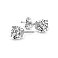 1 Carat Moissanite Stud Earrings - SnaggIt