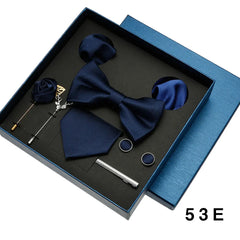 Luxury Silk Tie Set for Men - 53E - Others In Fashion