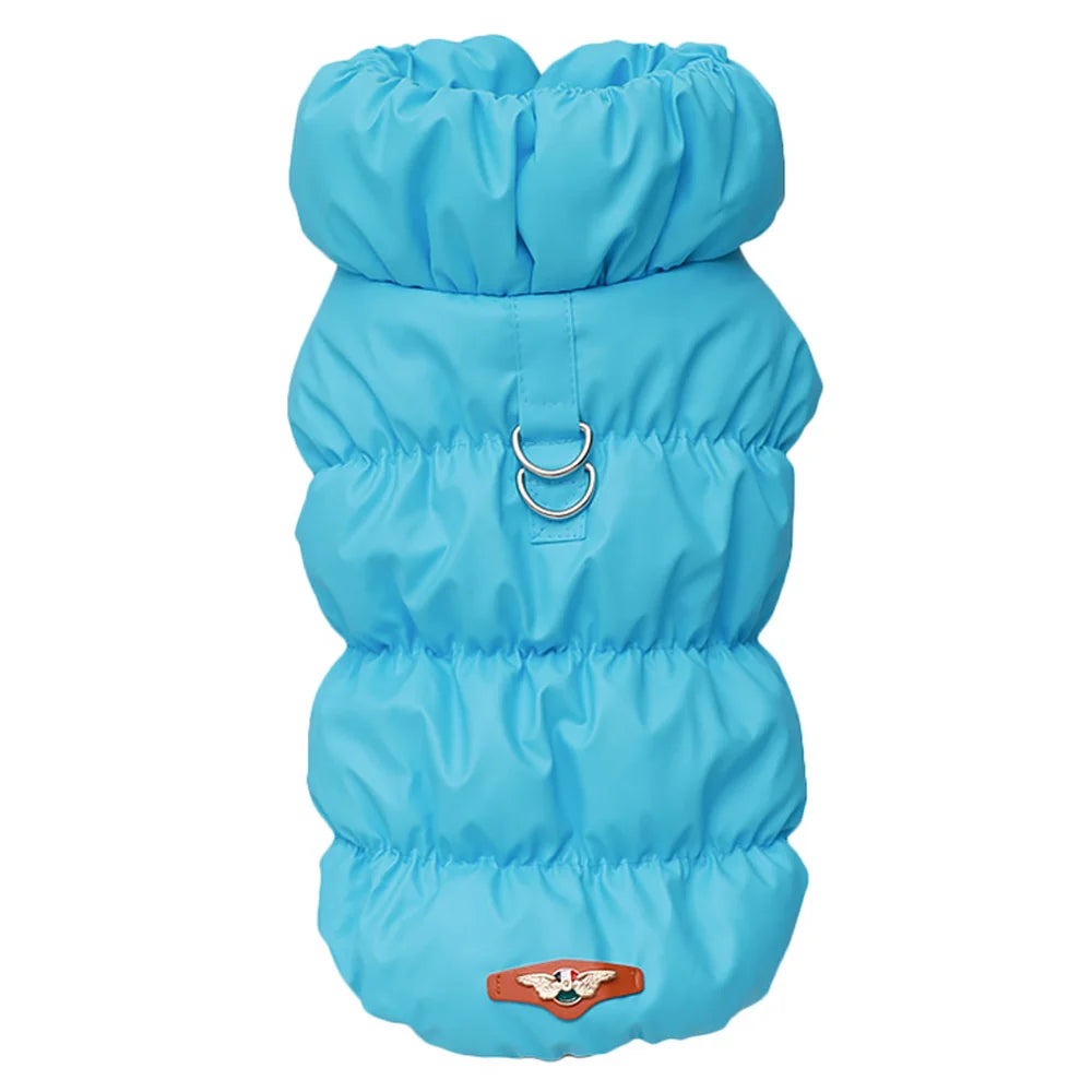 Padded Dog Vest Jacket – Windproof Warm Winter Coat for French Bulldog, Chihuahua & Poodle