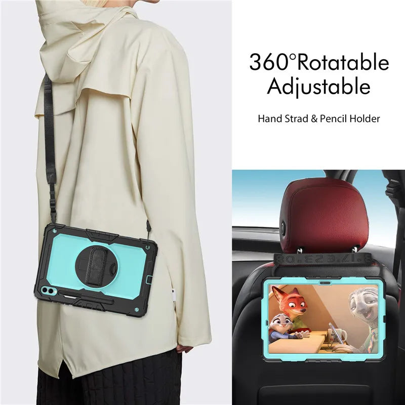 Kids Stand Tablet Case For Samsung Galaxy Tab S10 S9 S8 Ultra by Snagg A Tab Case