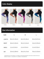 Tie-Dye Seamless Yoga Pants by Snagg A Pant