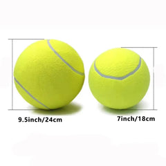 Giant Inflatable Tennis Ball for Dogs by Snagg A Toy