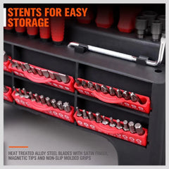 100-Piece Magnetic Screwdriver Kit