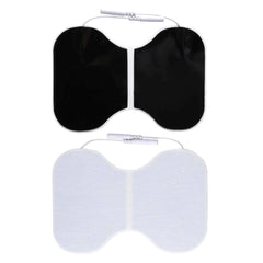 Replacement TENS Electrode Pads – Large Coverage Muscle Stimulator Stickers (2.0mm Plug)