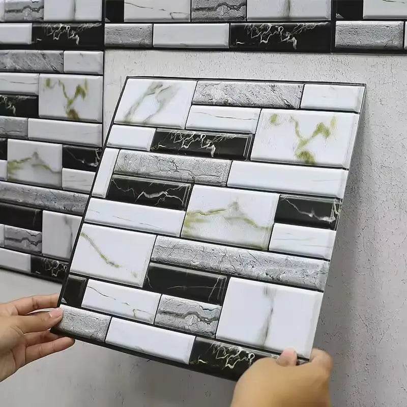 3D Self-Adhesive Brick Wall Stickers - SnaggIt