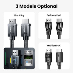 8K HDMI 2.1 Cable Ultra High Speed Dolby Vision Support for TV, PS5 & Streaming Devices by Snagg An HDMI Cable