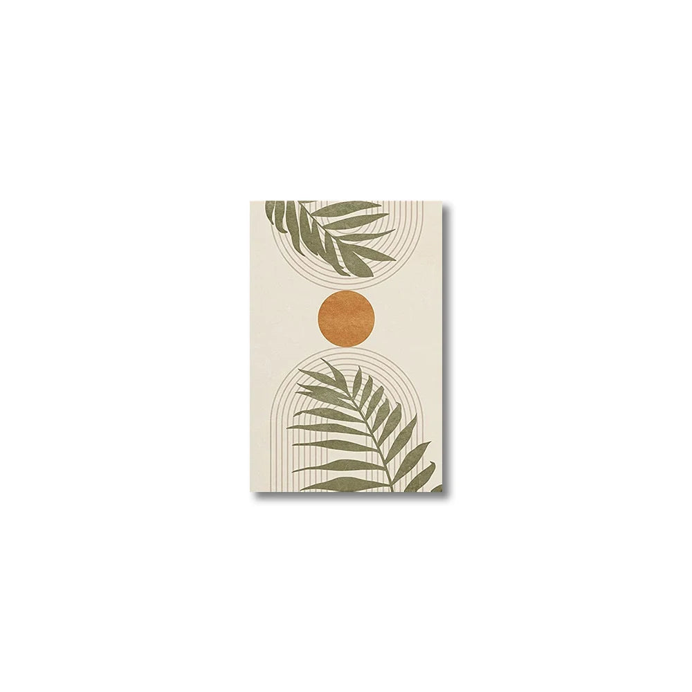 Set of 3 Abstract Tropical Canvas Prints by Snagg A Print