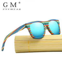 Natural Bamboo & Wooden Pilot Sunglasses