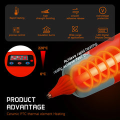 100W Cordless Hot Glue Gun by Snagg A Glue Gun