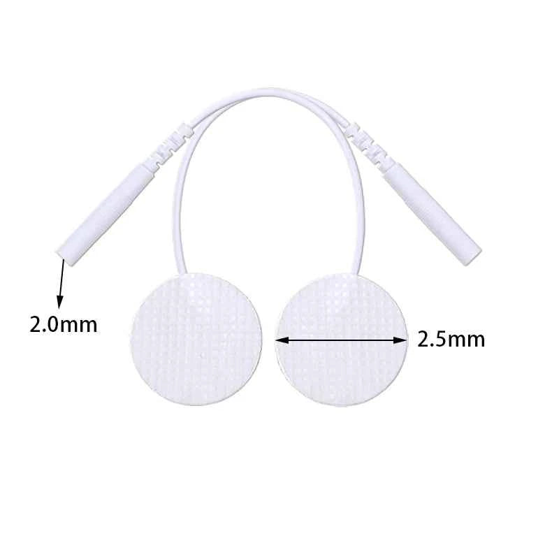 25mm Self Adhesive TENS Electrode Pads – Muscle Stimulator Gel Stickers (50/100 Pack)