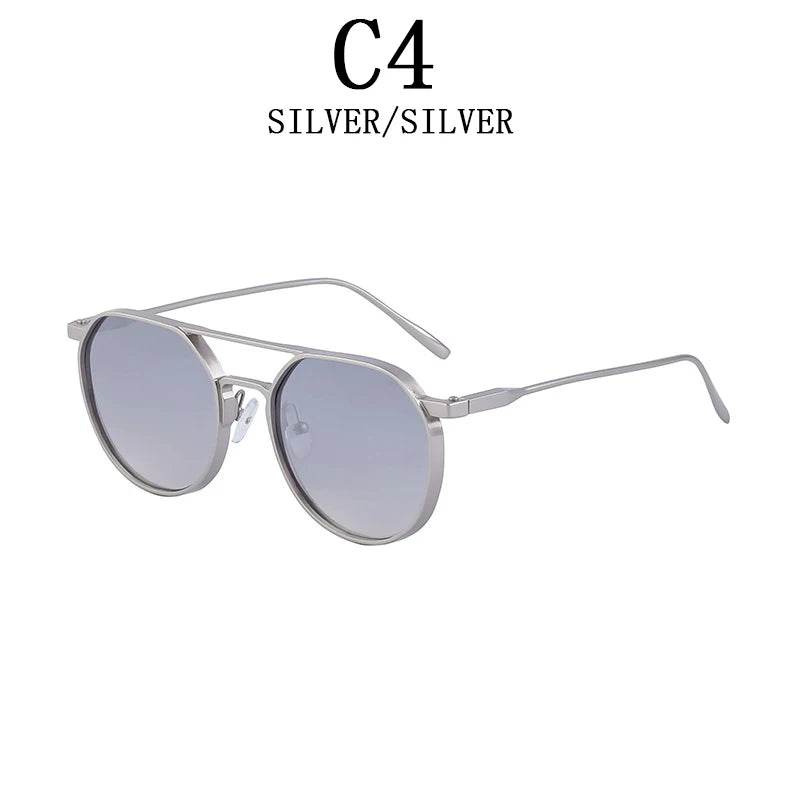 2023 Vintage Punk Oval Sunglasses - SnaggIt