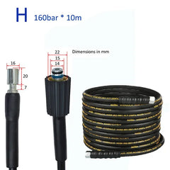 High Pressure Washer Hose by Snagg A Garden Hose