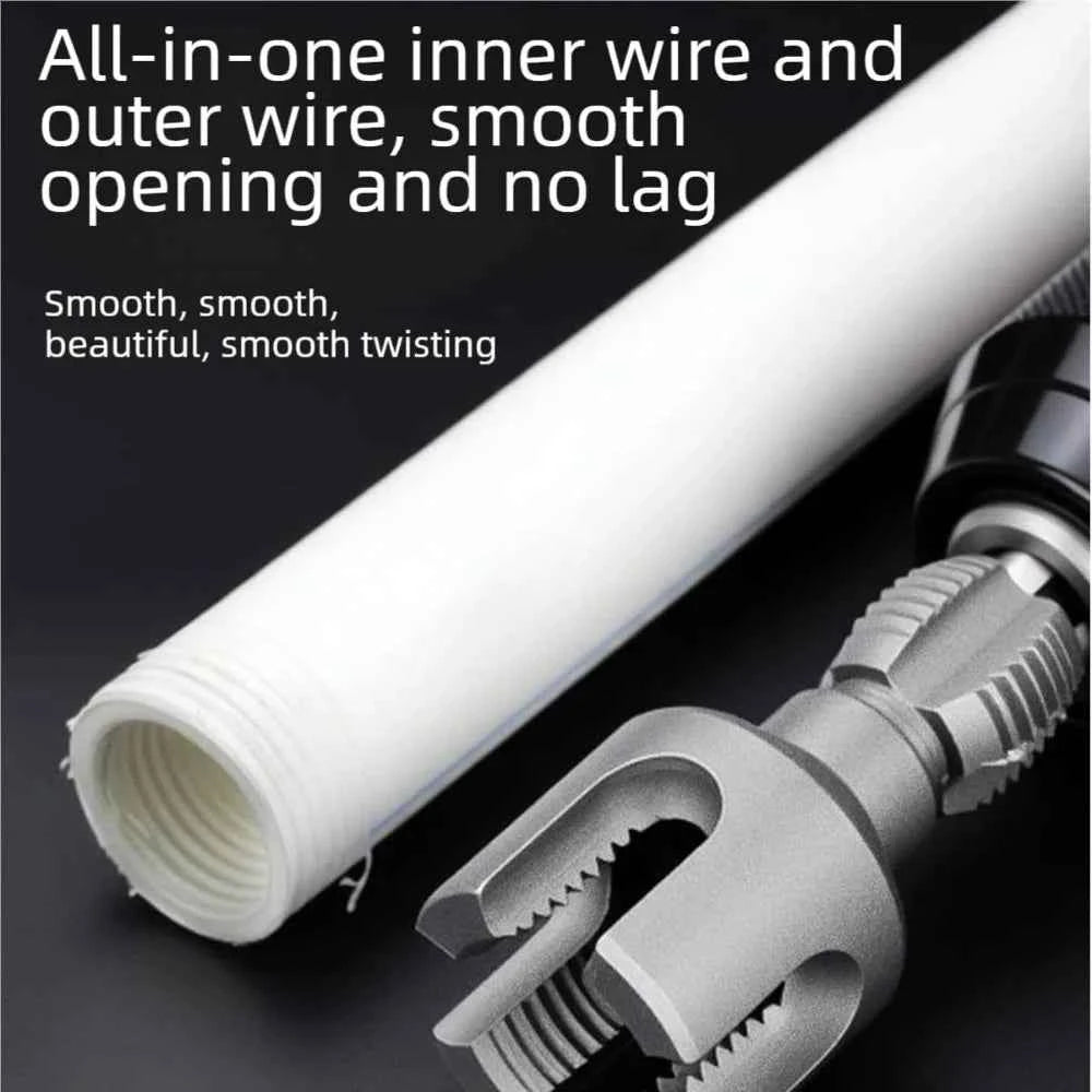 Professional Hex Shank Pipe Threading Tool | Internal & External Die Set for 1/2", 3/4" & 1" Pipes