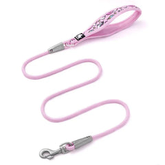 Floral Printing Pet Leash – Padded Handle & Reflective Safety by Snagg A Leash