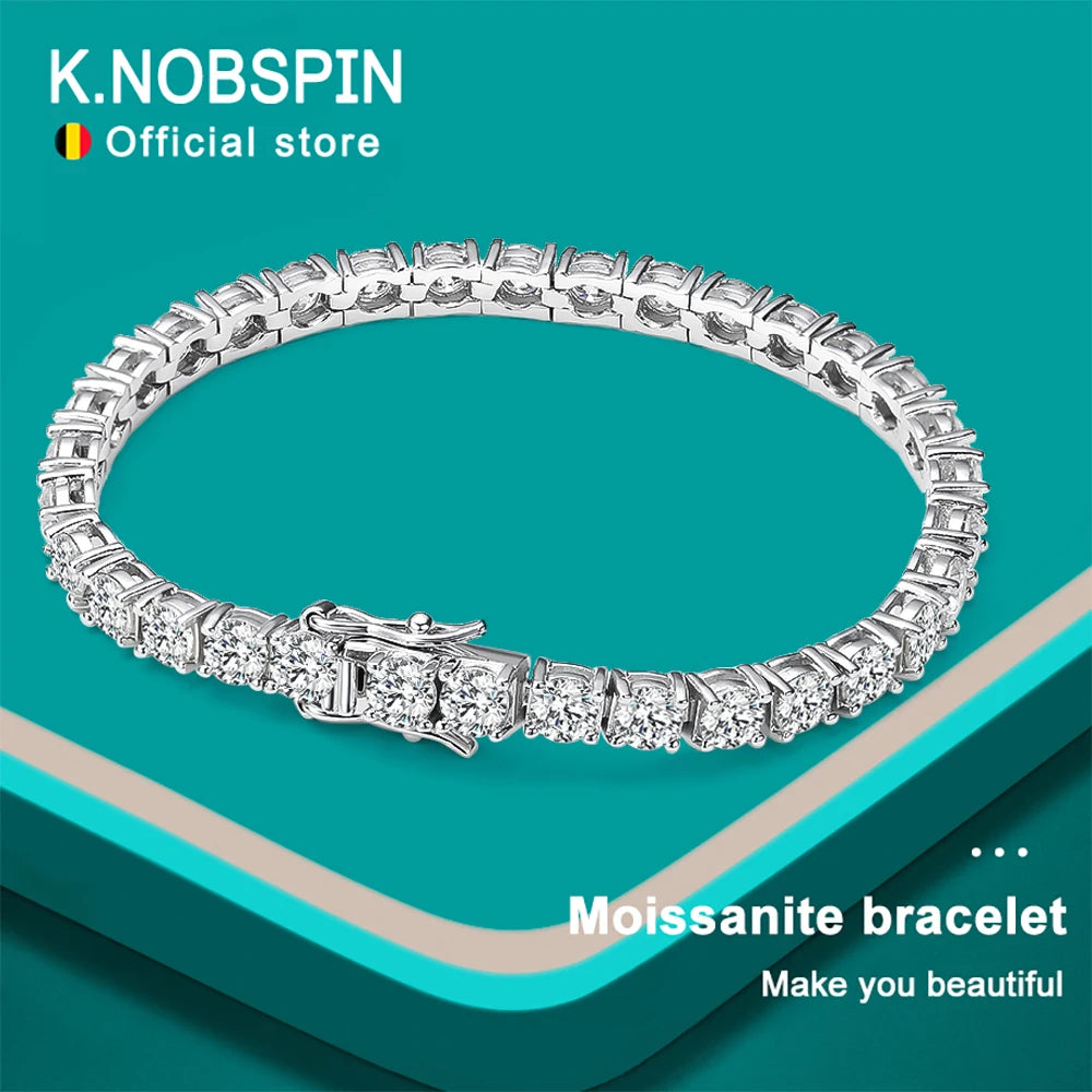 Luxury Moissanite Tennis Bracelet