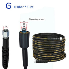 High Pressure Washer Hose by Snagg A Garden Hose