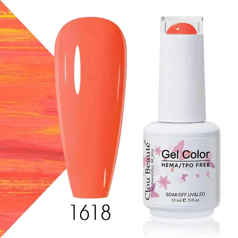 Professional 15ml HEMA & TPO-Free Gel Polish – High-Performance Semi-Permanent Varnish for Sensitive Skin