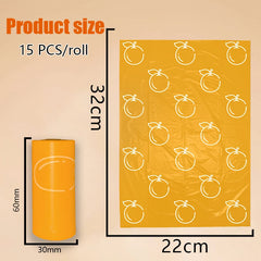 EPI Photodegradable Orange Scented Waste Bags | High-Utility Leak-Proof Kit