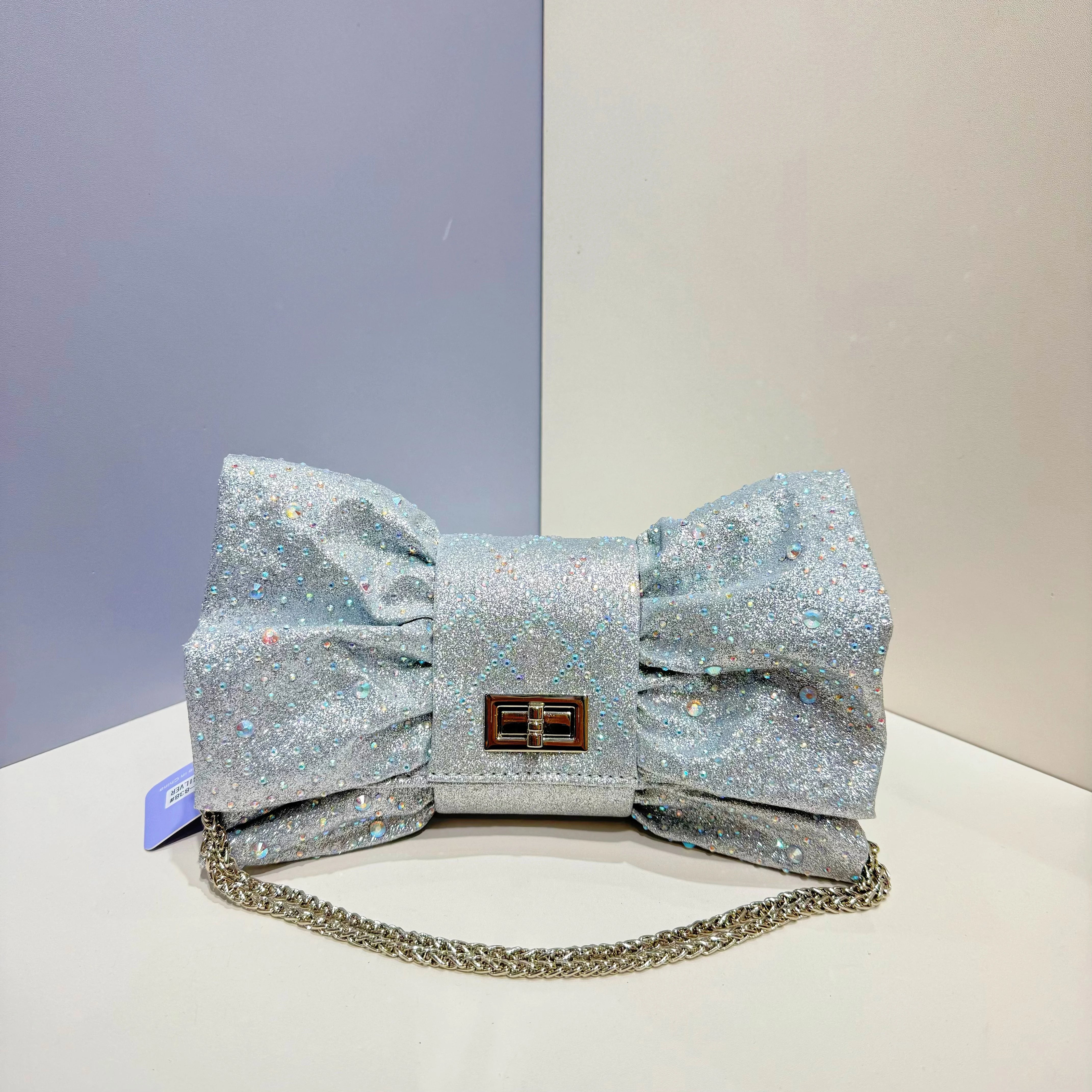 Butterfly Rhinestones Evening Clutch