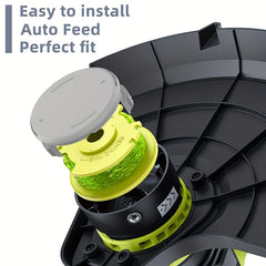 0.08” Twisted Weed Trimmer Line Compatible with Ryobi ONE+ Trimmers