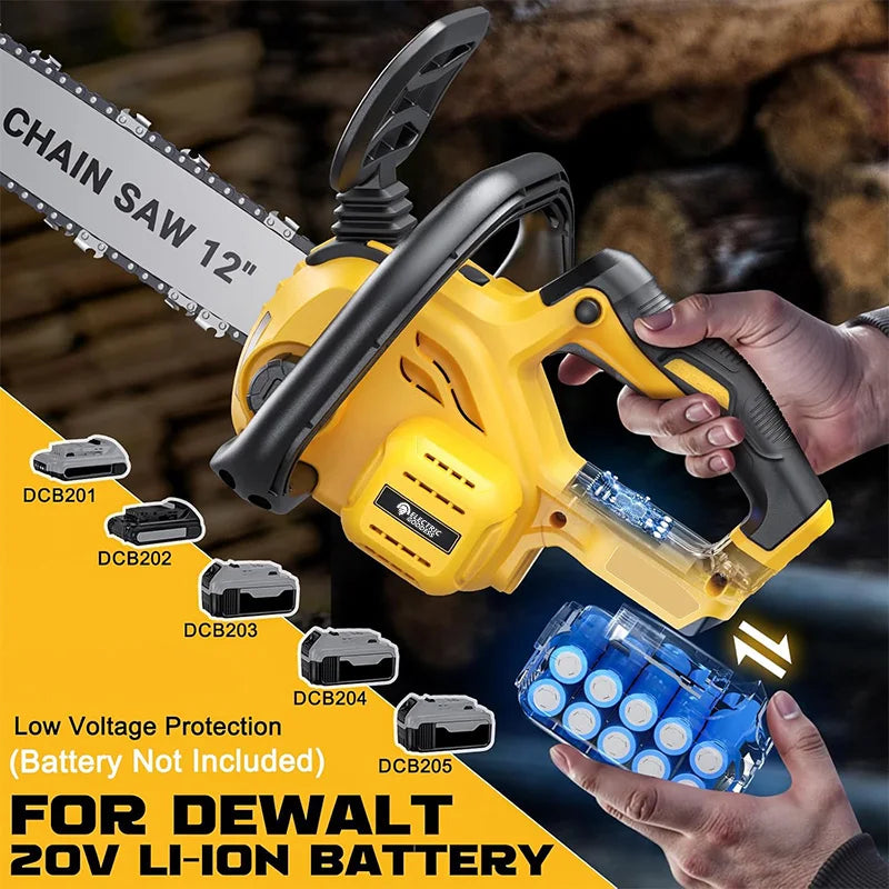 12" Cordless Chainsaw – 1200W