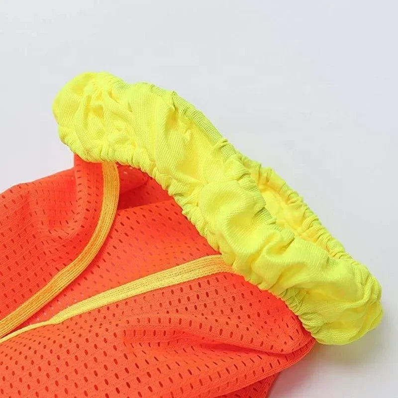 Reflective Stripe Neck Shield Safety For Hard Hats by Snagg A Neck Shield