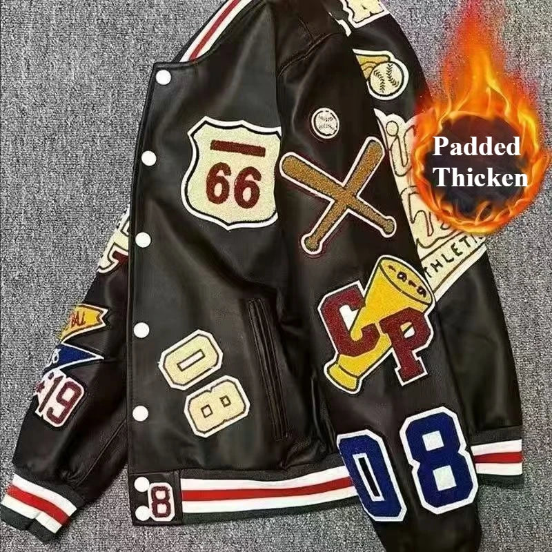 Streetwear Bomber Varsity Jacket by Snagg A Jacket