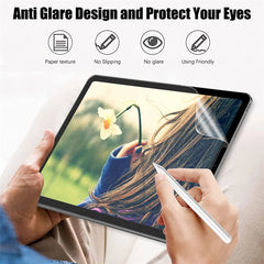3 Pack Paper-Feel Screen Protector for iPad – Matte PET Writing & Drawing Film (No Glass)