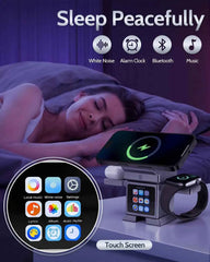 7-in-1 Qi2.2 25W Wireless Charging Station | Bluetooth Speaker + iPhone Apple Watch AirPods Fast Charger