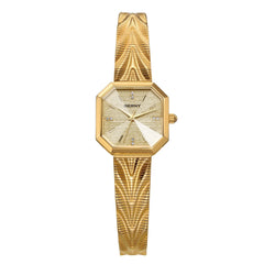 BERNY Women’s Octagonal Gold Quartz Watch