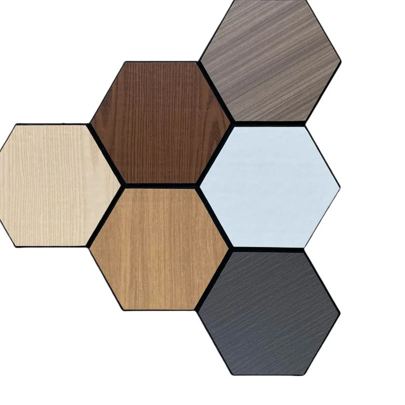 10 PCS Wood Grain Wall Stickers by SnaggIt