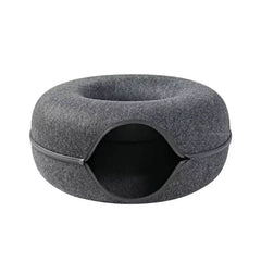 Cat Tunnel Donut Bed - SnaggIt