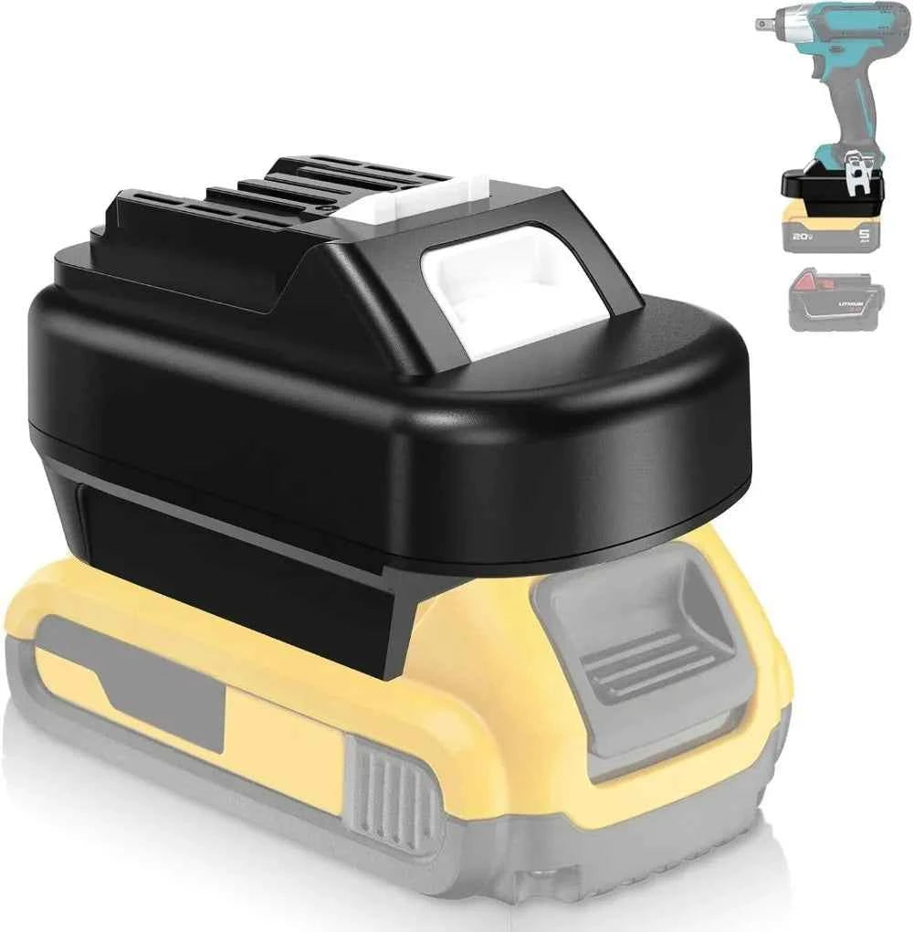 Battery adapter for DeWalt 20V batteries to Makita 12V tools – image 1