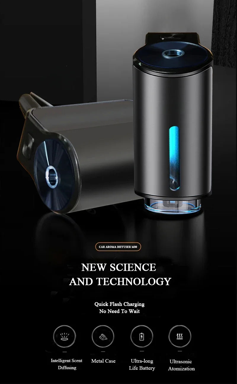 Car Air Freshener & Aroma Diffuser by Snagg An Air Freshener