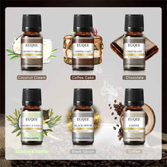 6 Piece Fragrance Oil Collection – Premium 10ml Aroma Diffusion Set for Home & Crafting