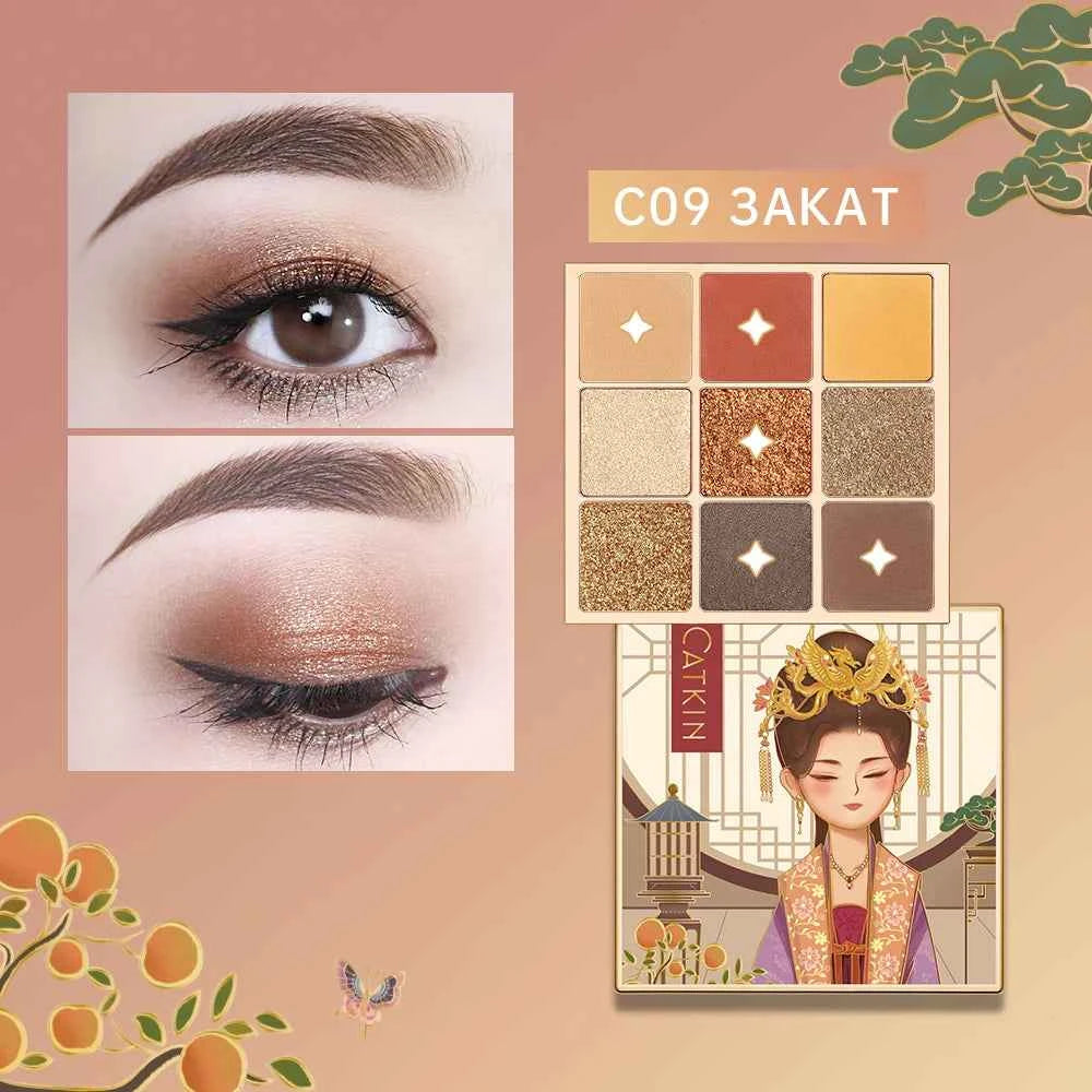 9 Colors Signature Master Palette – Professional Matte & Shimmer Eyeshadow for High Pigment Artistry