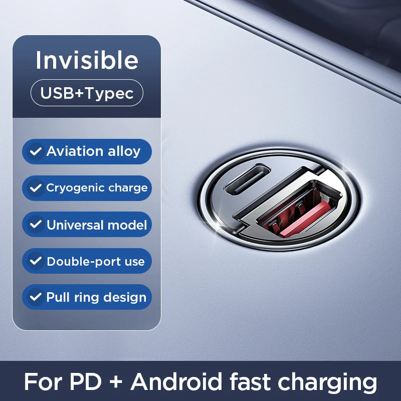 30W Mini Car Charger Adapter by Snagg A Car Adapter