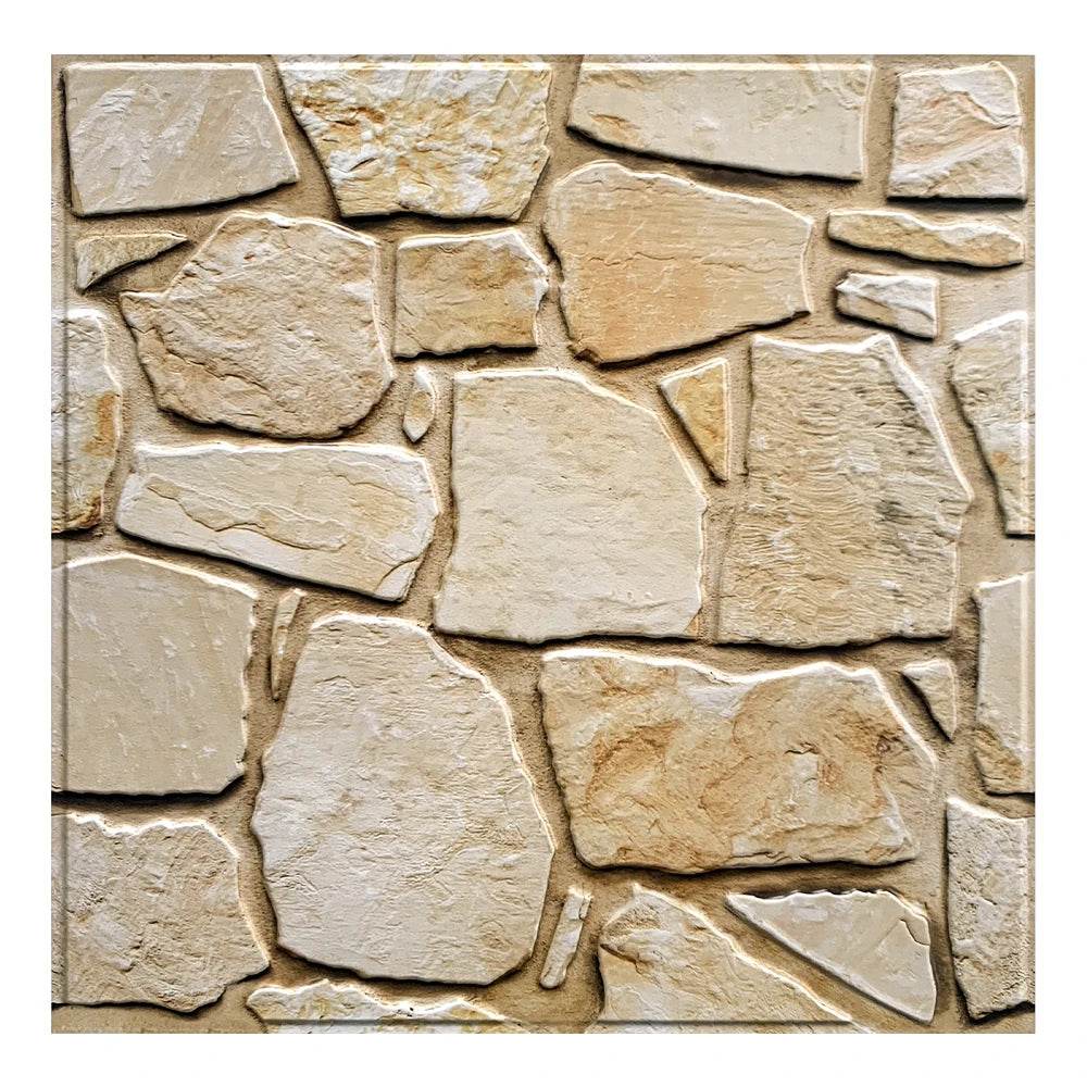3D Faux Stone Tile Stickers - SnaggIt