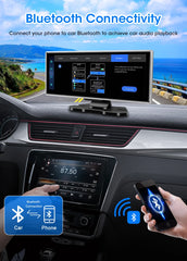 Dual Lens Car DVR with Wireless CarPlay by Snagg A Car DVR