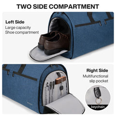 2-in-1 Convertible Garment & Duffel Bag