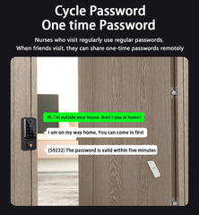 Waterproof Smart Deadbolt Lock – Biometric Fingerprint & Keypad Entry by Snagg A Smart Door Lock