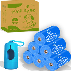 Premium Photodegradable Waste Bags | Extra Thick Blue Scented & Leak Proof Solution