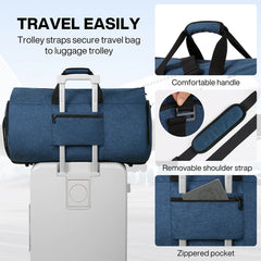 2-in-1 Convertible Garment & Duffel Bag