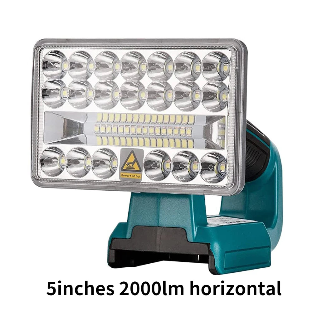 Zinc alloy LED work light for Makita 18V batteries – image 13