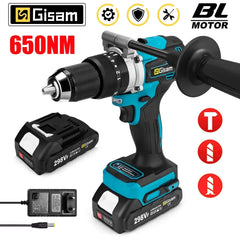 650N·m Brushless Cordless Impact Drill