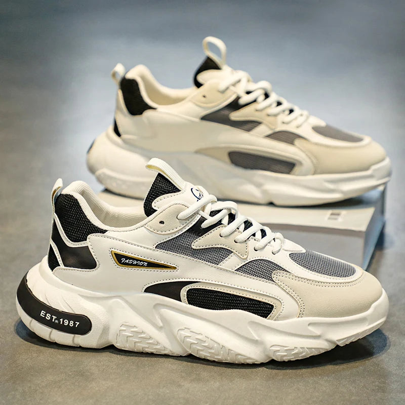 Men’s Versatile Clunky Sneakers by Snagg A Shoes